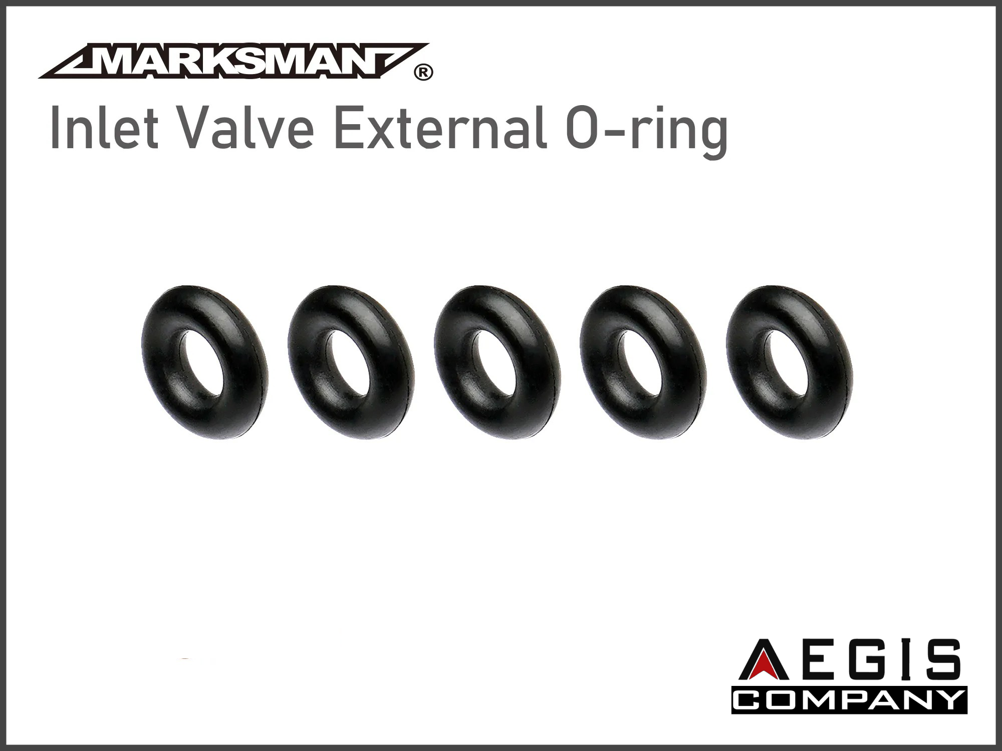 MARKSMAN - Зовнішнє кільце O-ring для GBB клапанів（5 шт）