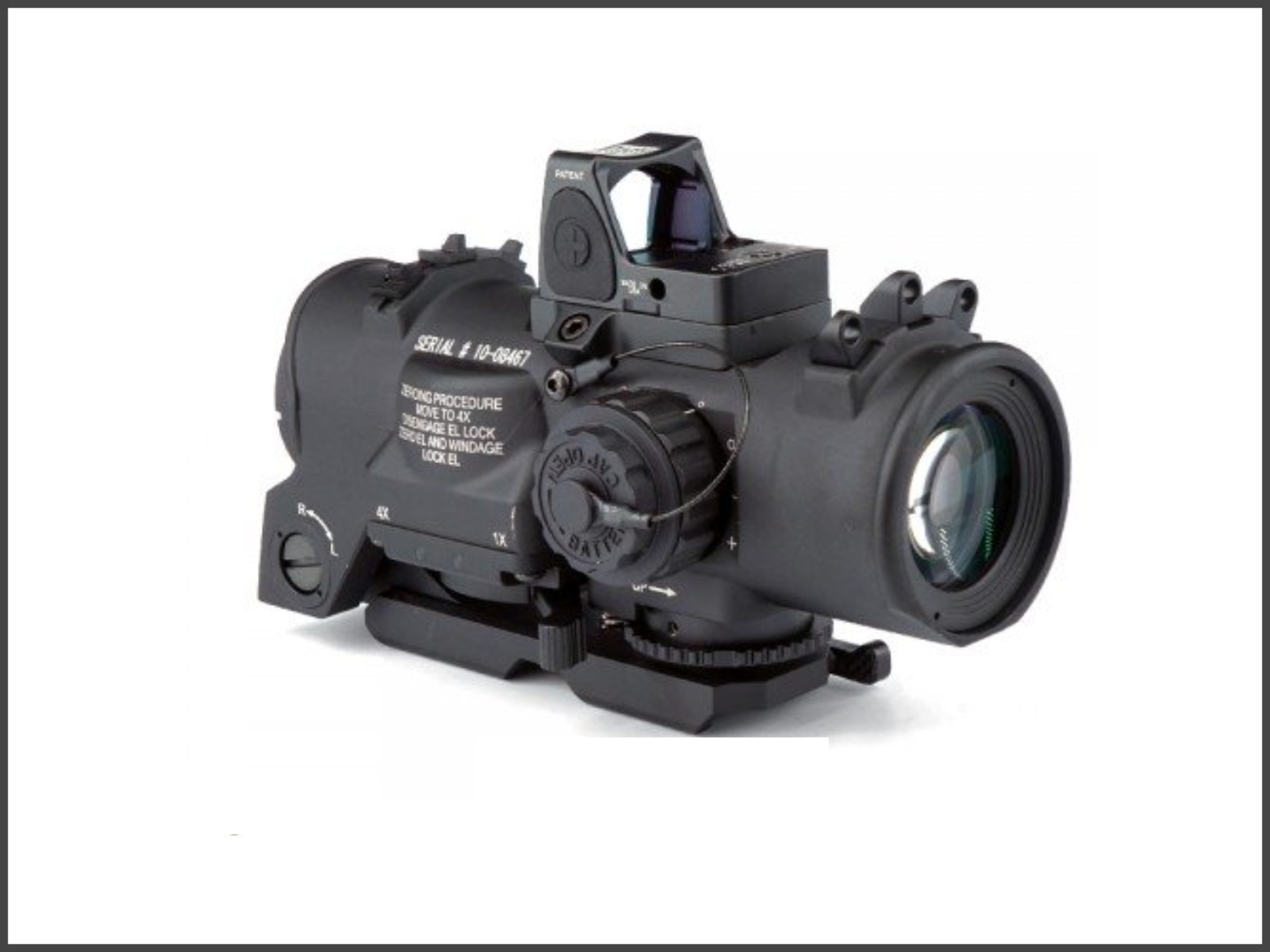 Elcan 1-4x з інтегрованим RM Red Dot