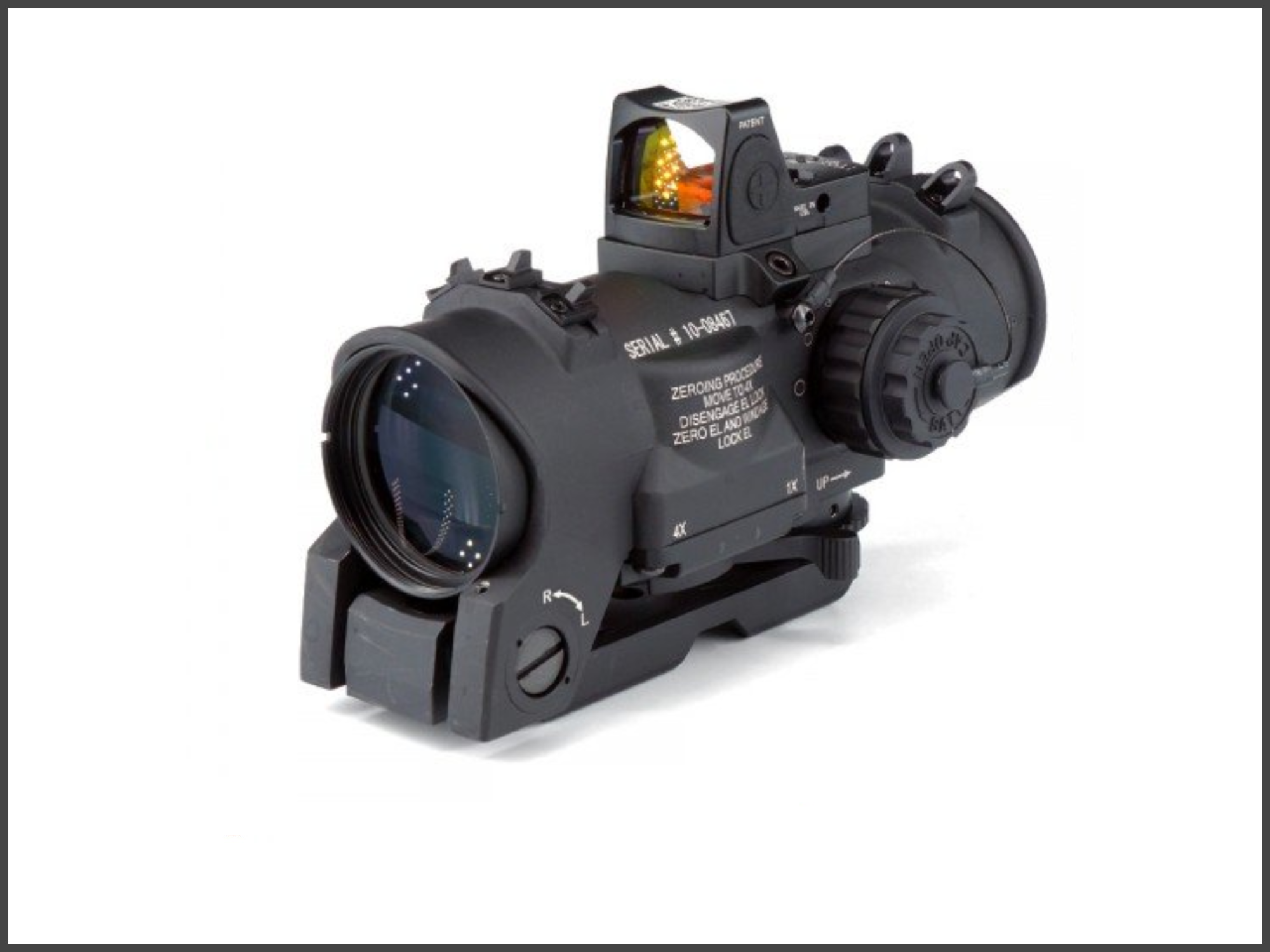 Elcan 1-4x з інтегрованим RM Red Dot