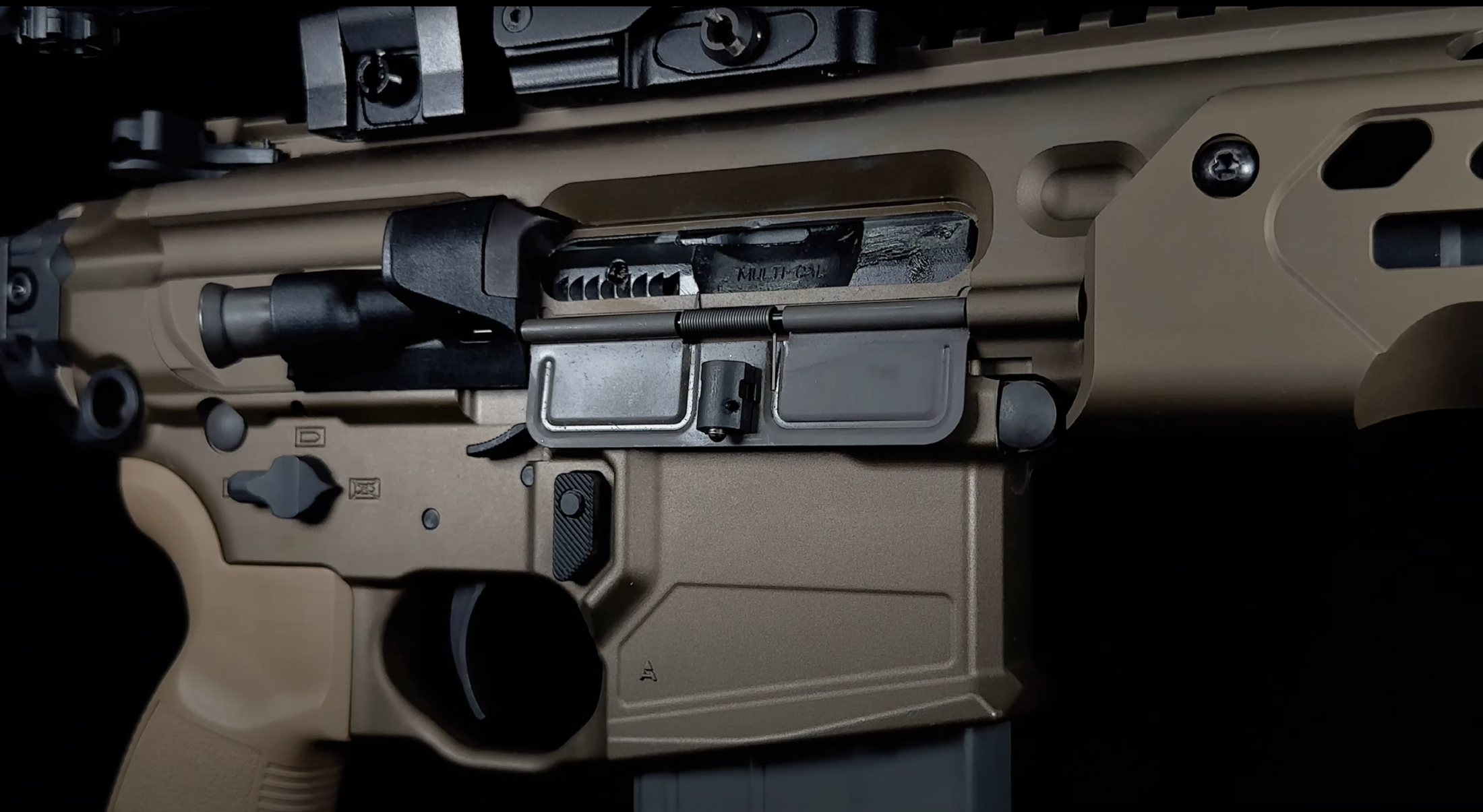 Газовий Аірсофт Карабін APFG - MCX SPEAR LT  13.1 SBR "Hunter" GBB