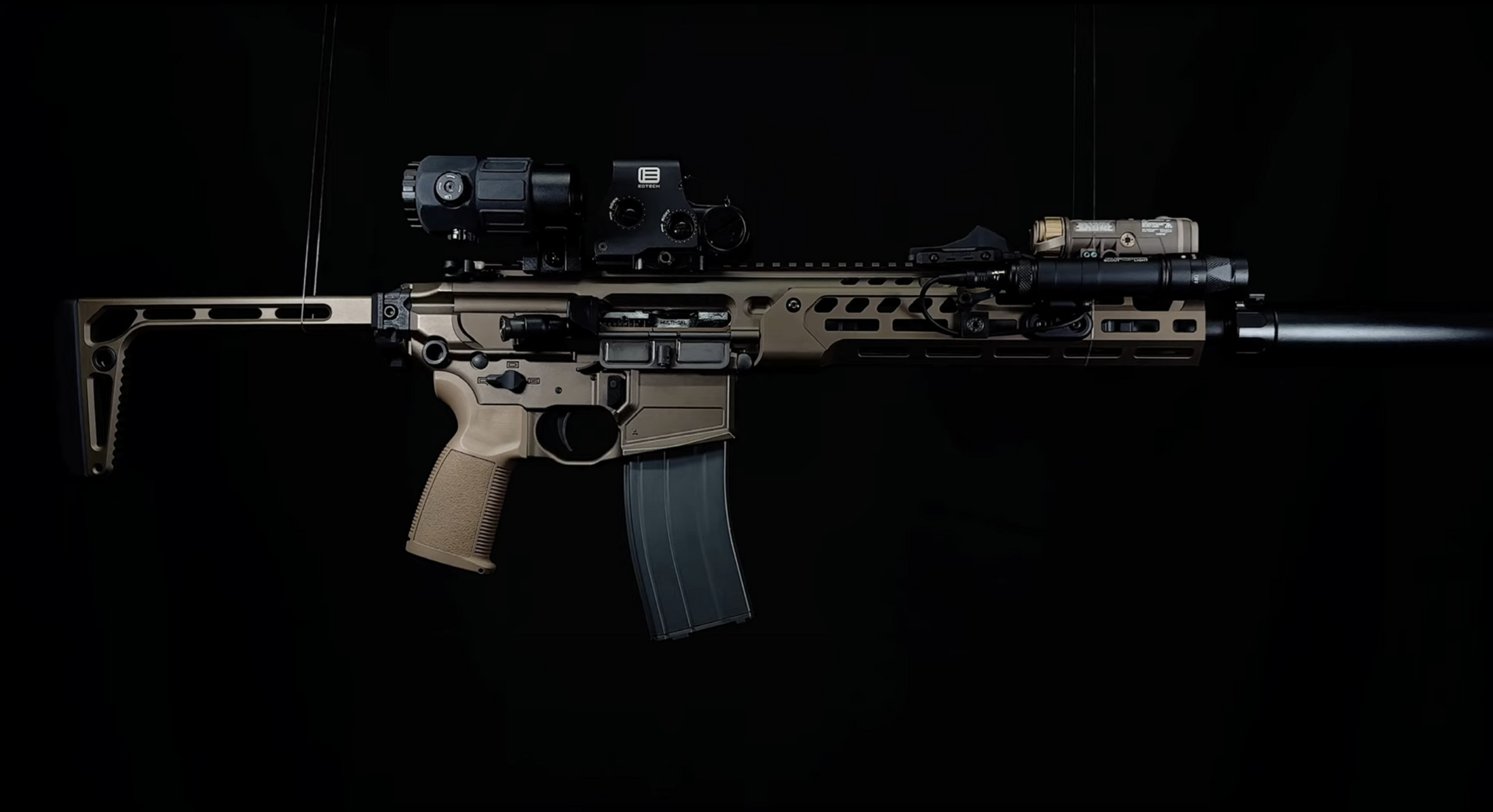 Газовий Аірсофт Карабін APFG - MCX SPEAR LT  11.5 SBR GBB